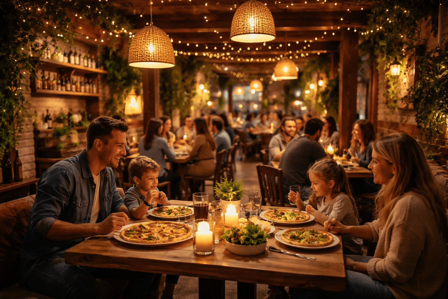 Cozy Dinner Places for Families and Friends