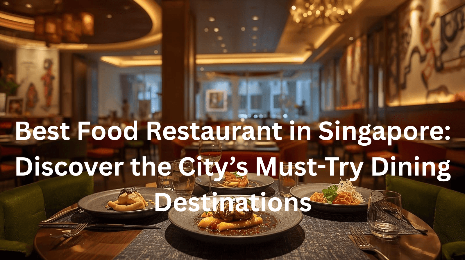Best Food Restaurant in Singapore: Discover the City’s Must-Try Dining Destinations