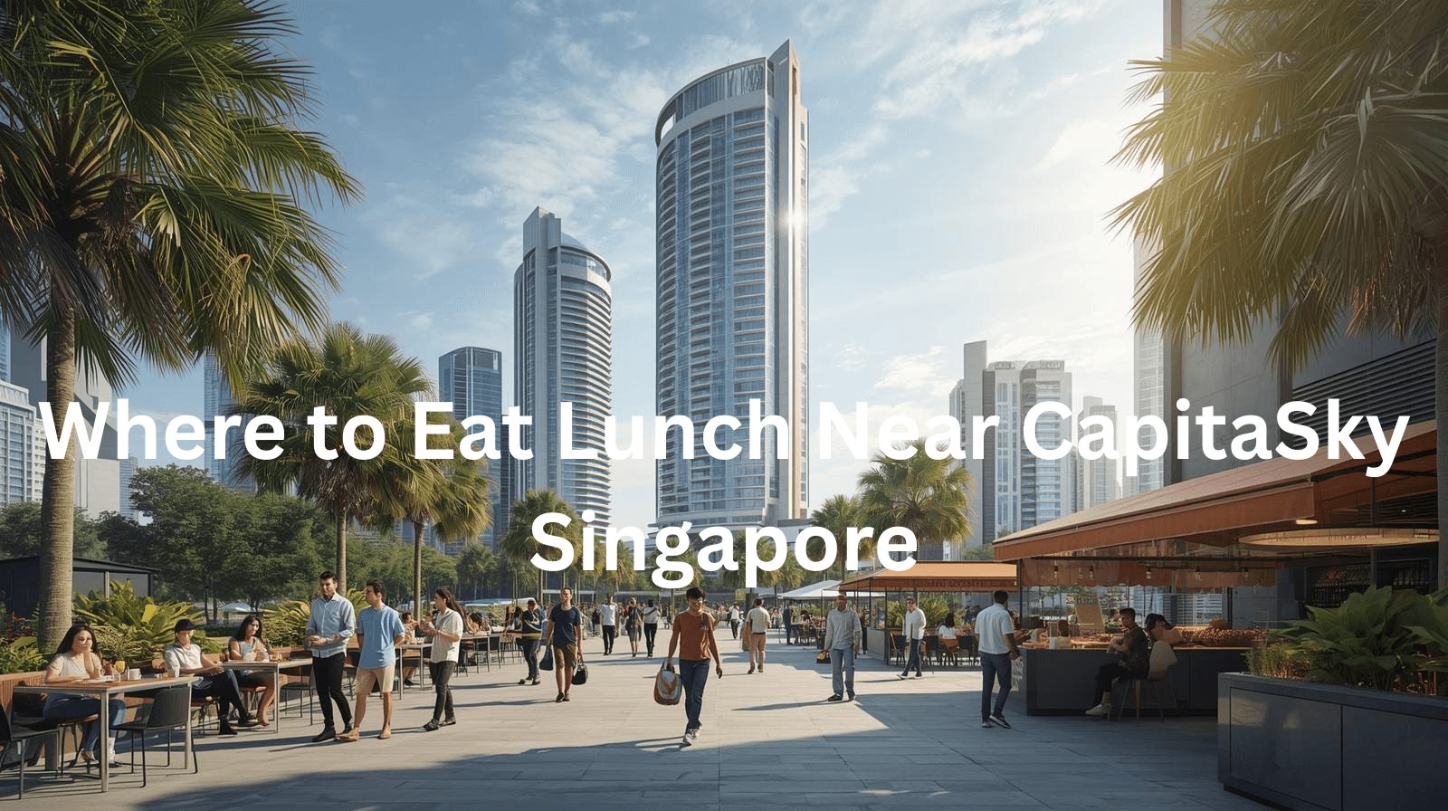 Where to Eat Lunch Near CapitaSky Singapore