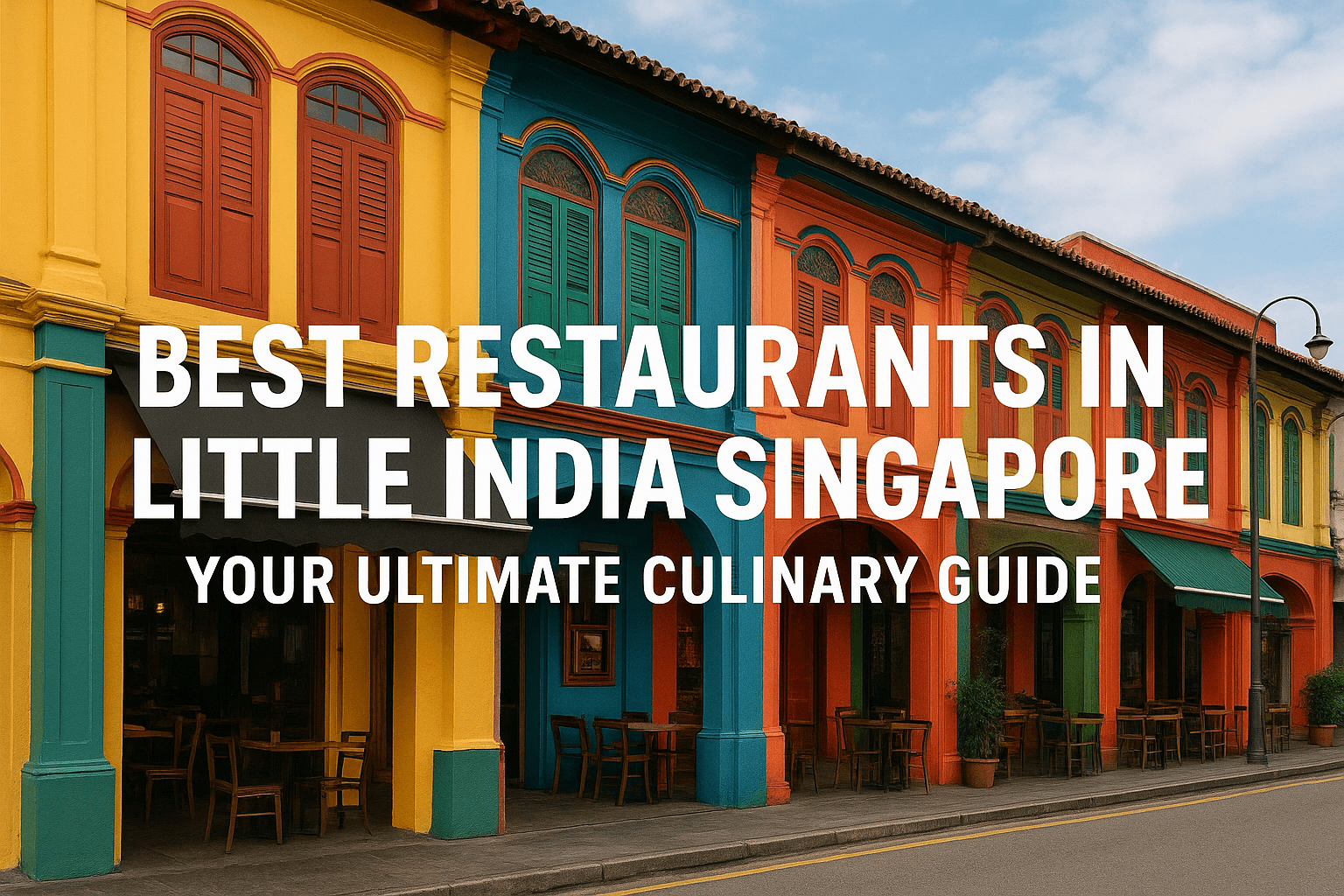 Best Restaurants in Little India Singapore: Your Guide to Authentic Indian Food and Dining Experiences