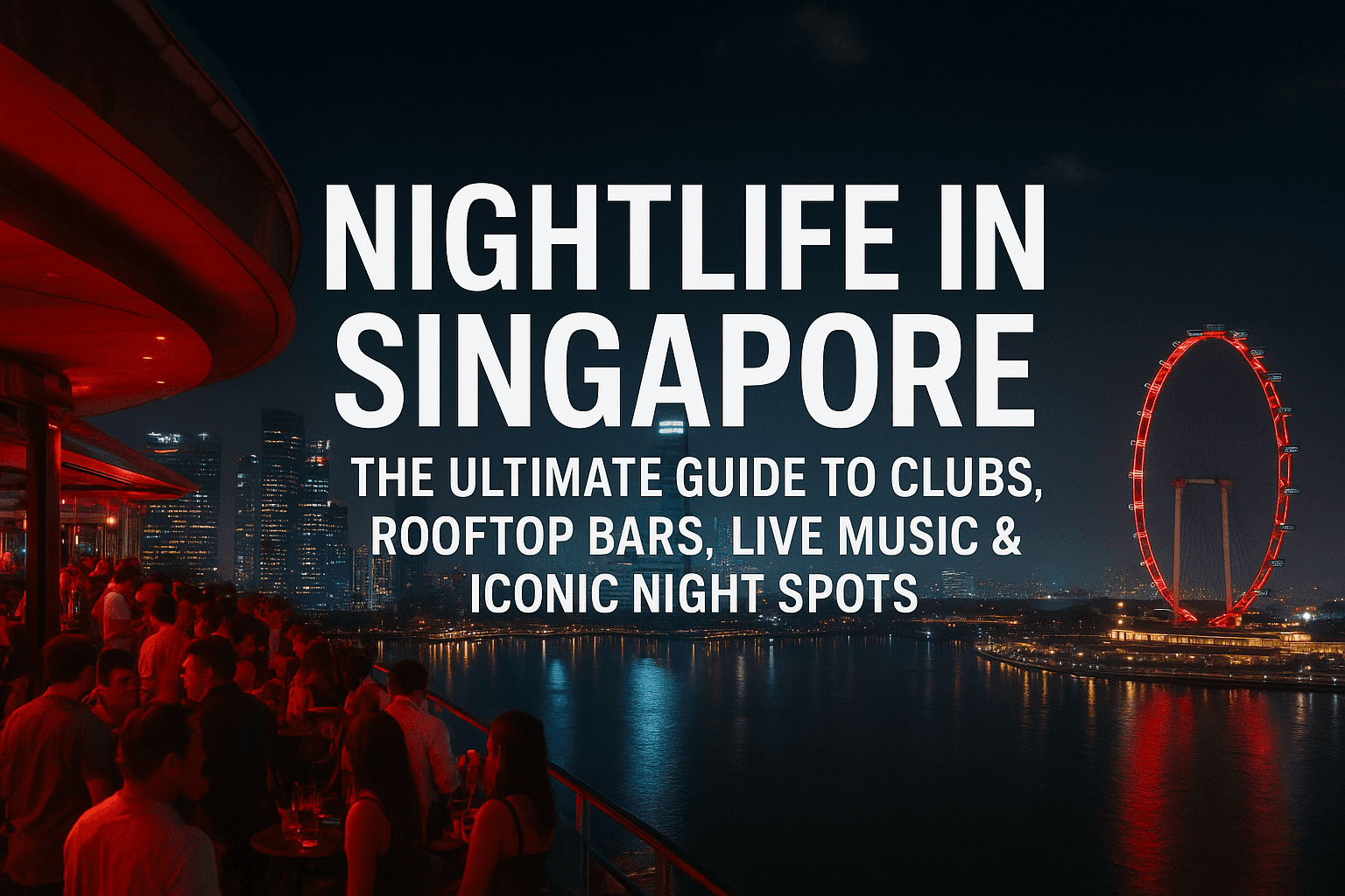 Nightlife in Singapore: The Ultimate Guide to Clubs, Rooftop Bars, Live Music & Iconic Night Spots