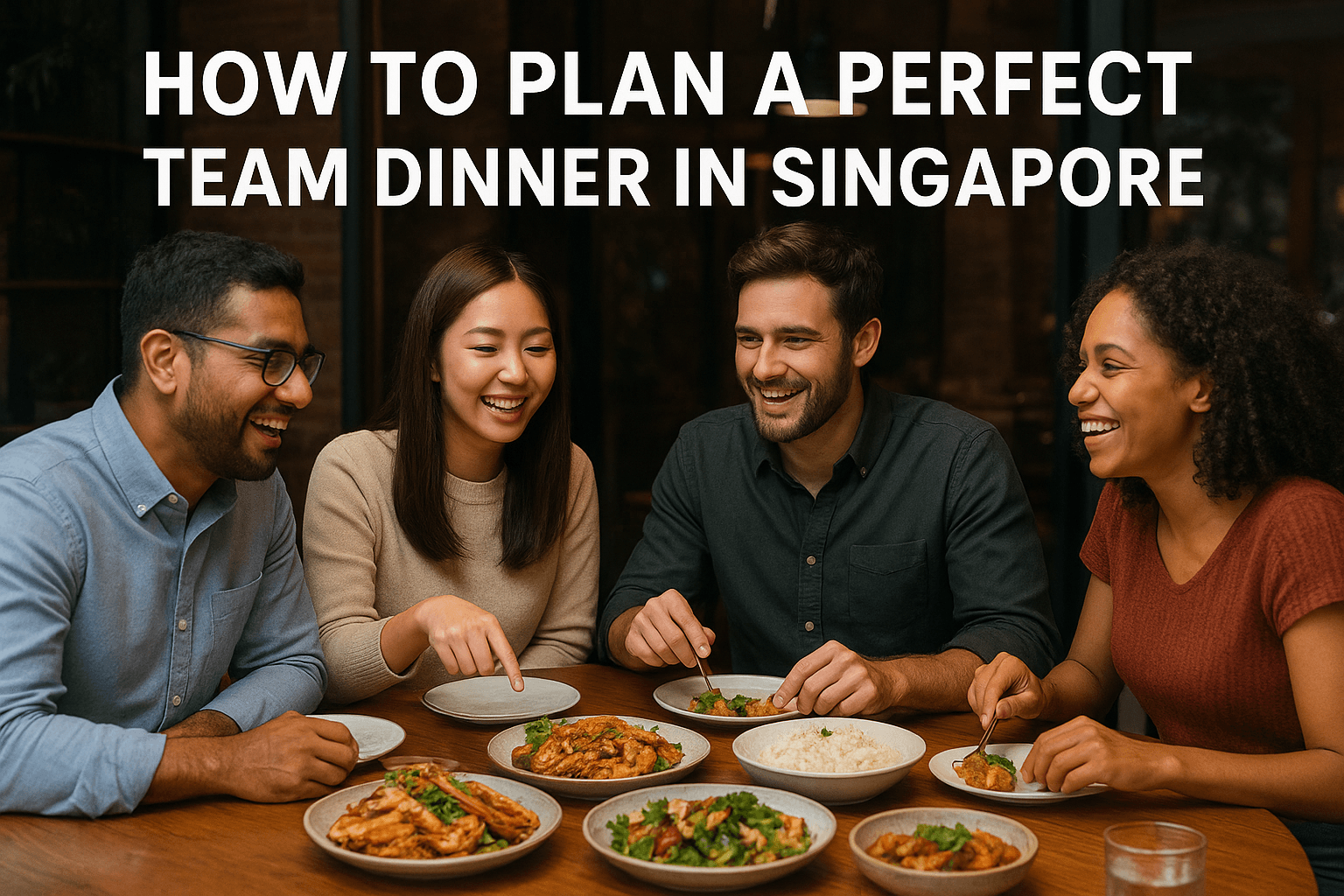 How to Plan a Perfect Team Dinner in Singapore