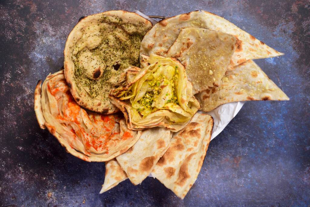 Mango and Beetroot Kebab