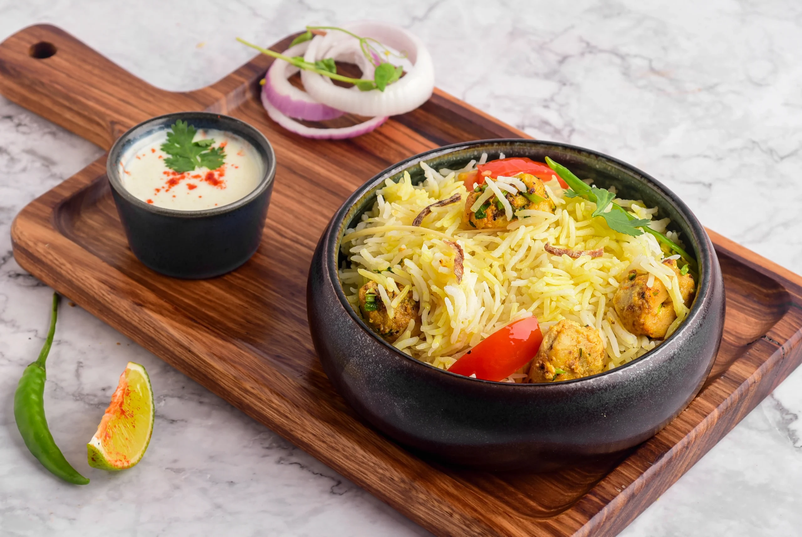 Seasonal Greens Pulao