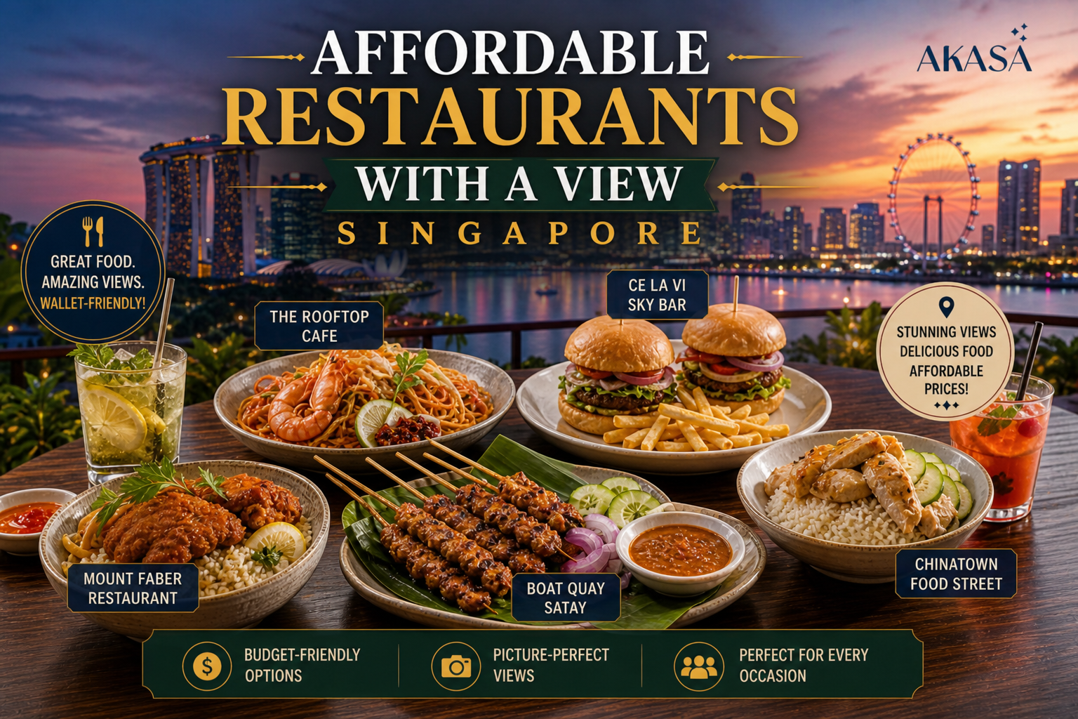 Affordable Restaurants With a View Singapore