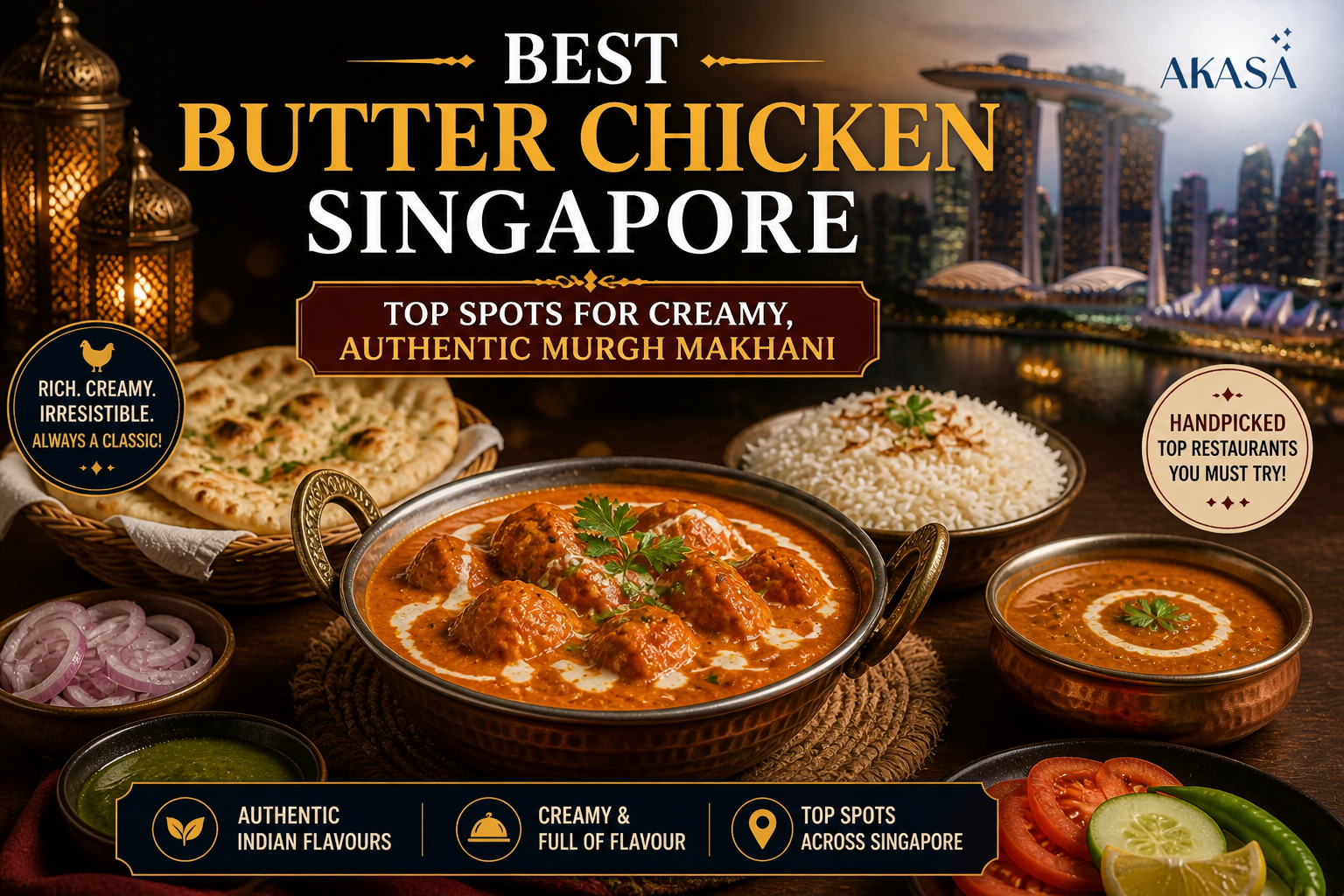 Best Butter Chicken Singapore: Top Spots for Creamy, Authentic Murgh Makhani