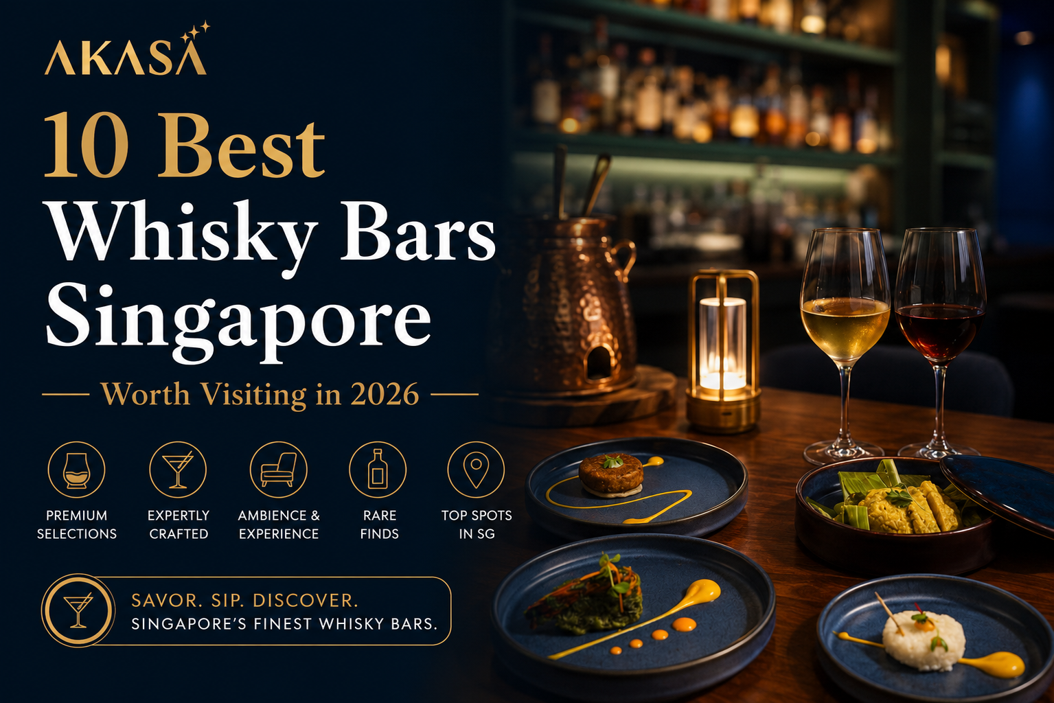 10 Best Whisky Bars Singapore Worth Visiting in 2026