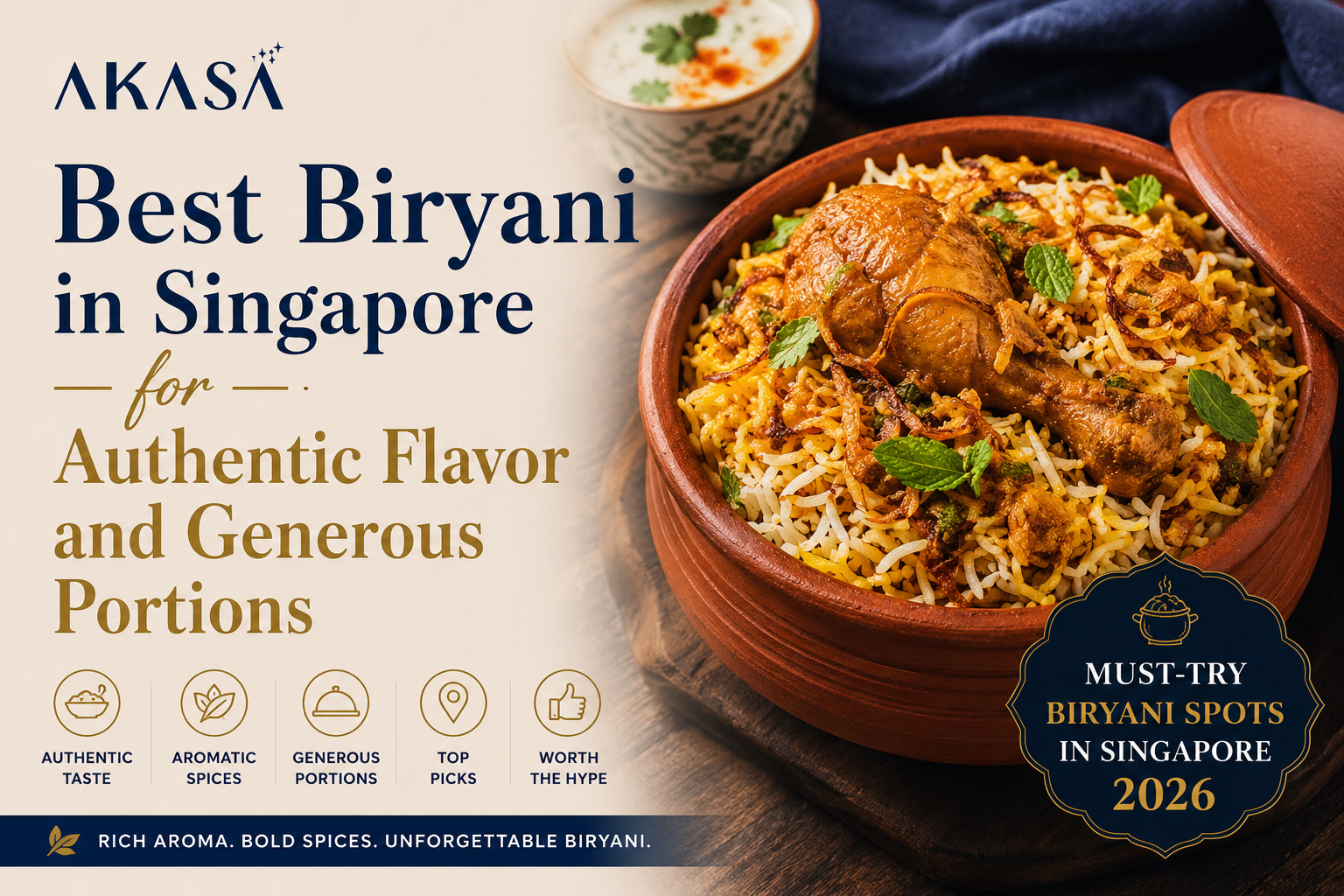 Best Biryani in Singapore