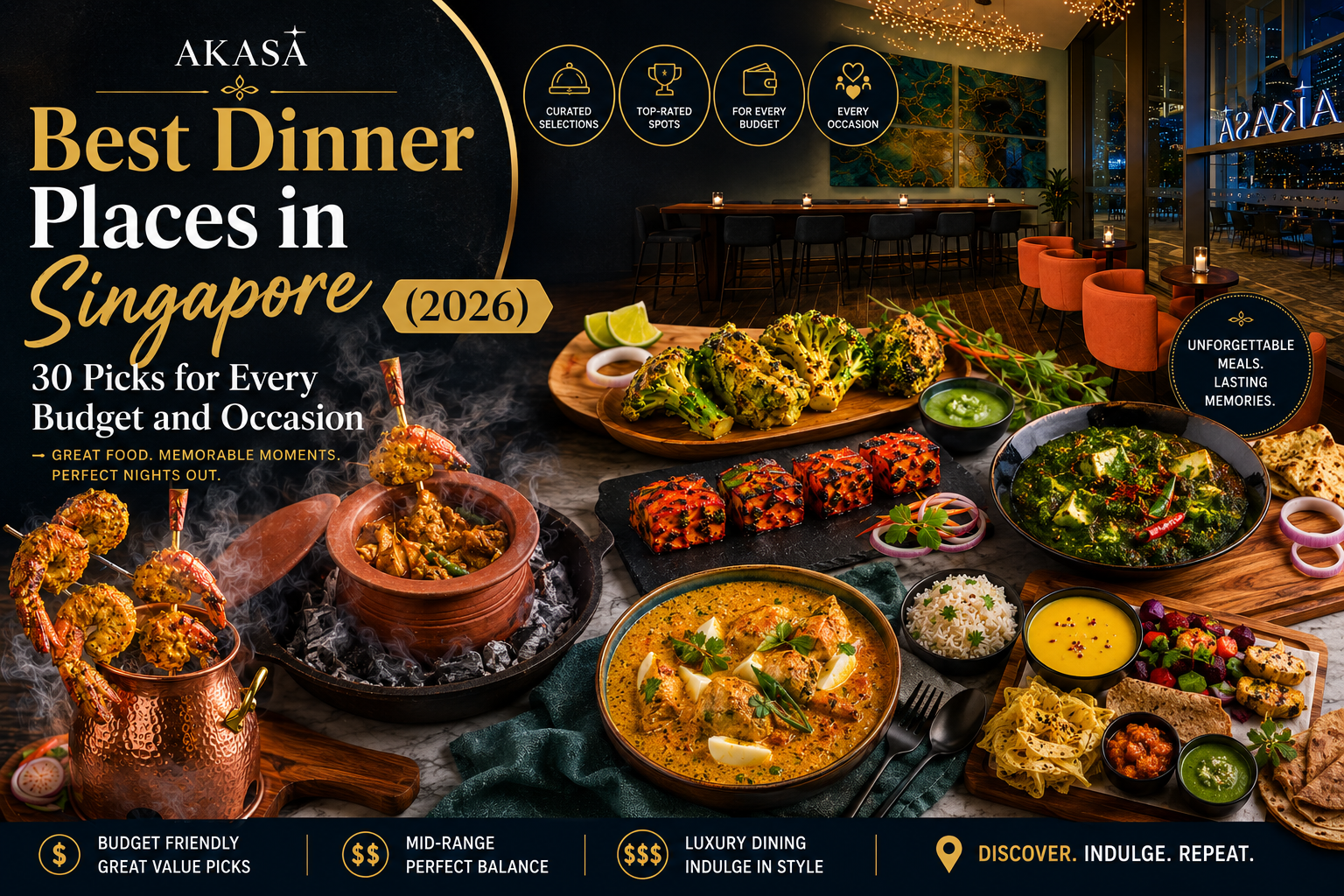 Best Dinner Places in Singapore (2026) — 30 Picks for Every Budget and Occasion