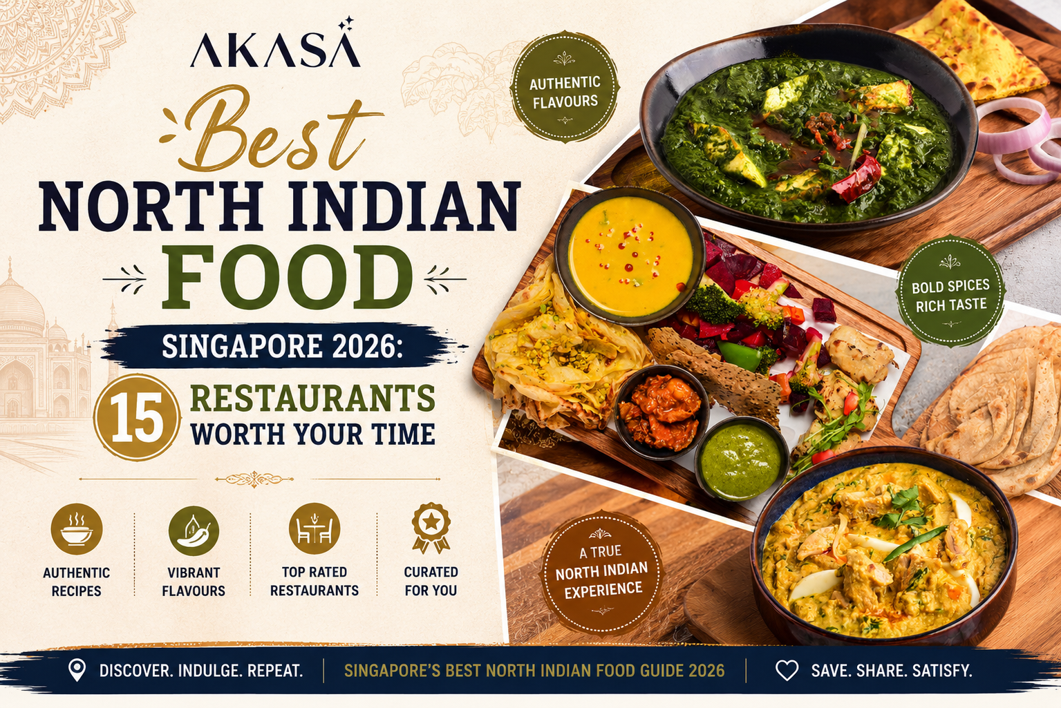 Best North Indian Food Singapore 2026: 15 Restaurants Worth Your Time