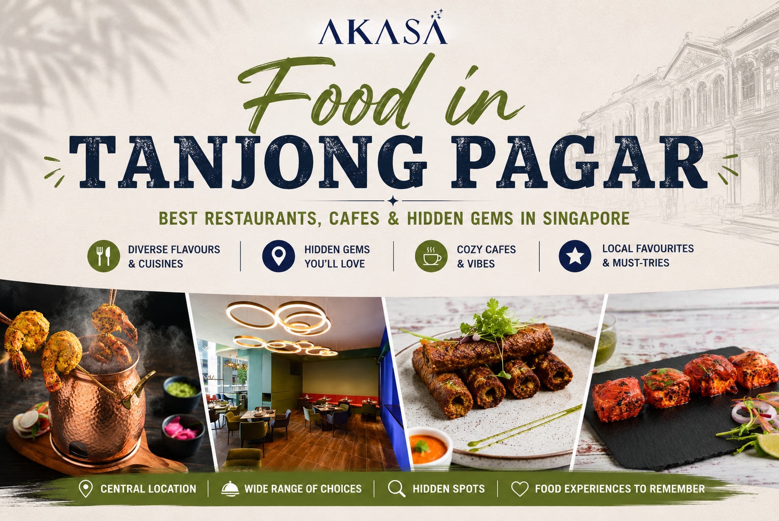Food in Tanjong Pagar: Best Restaurants, Cafes & Hidden Gems in Singapore