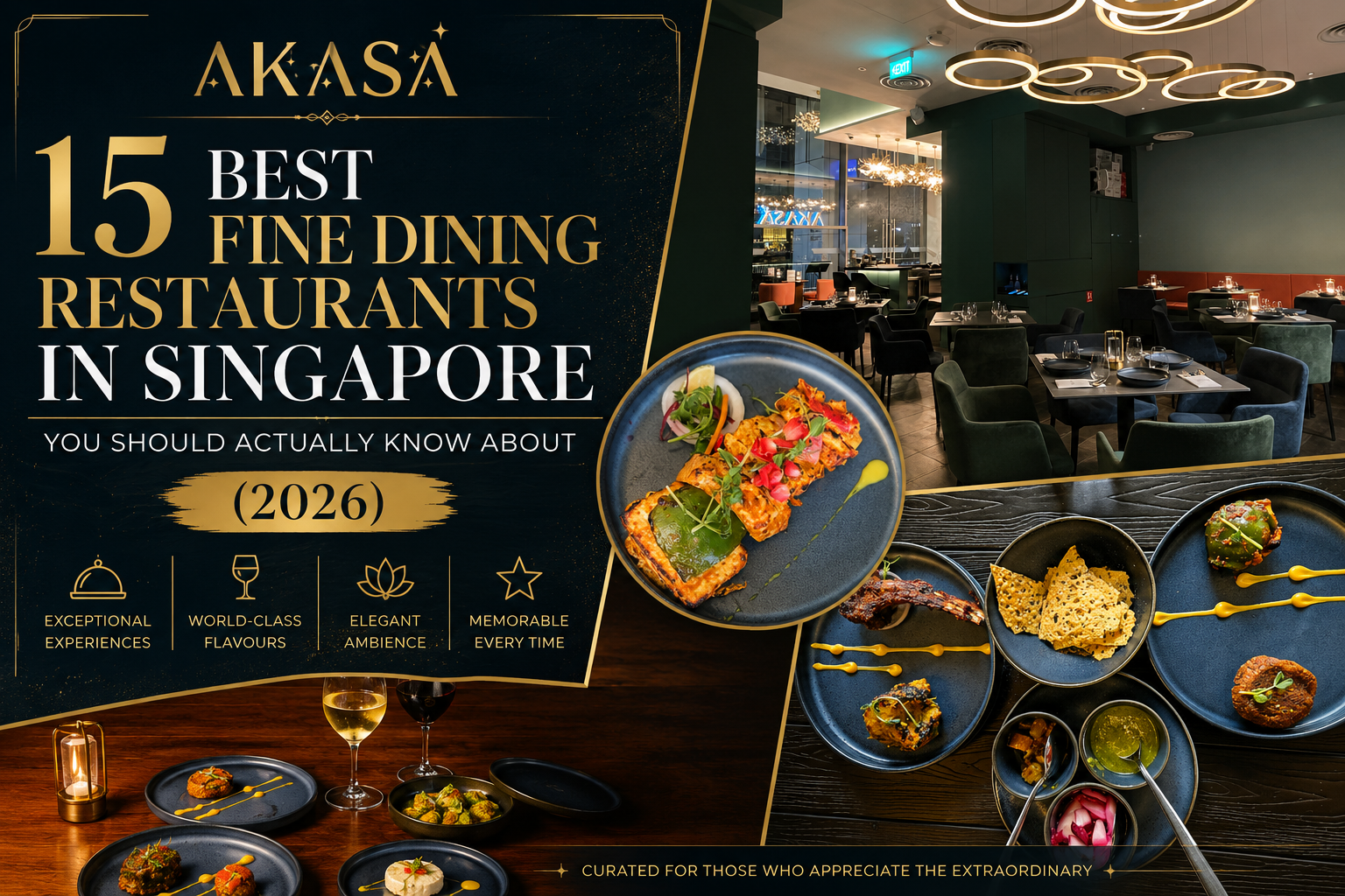 15 Best Fine Dining Restaurants in Singapore You Should Actually Know About (2026)