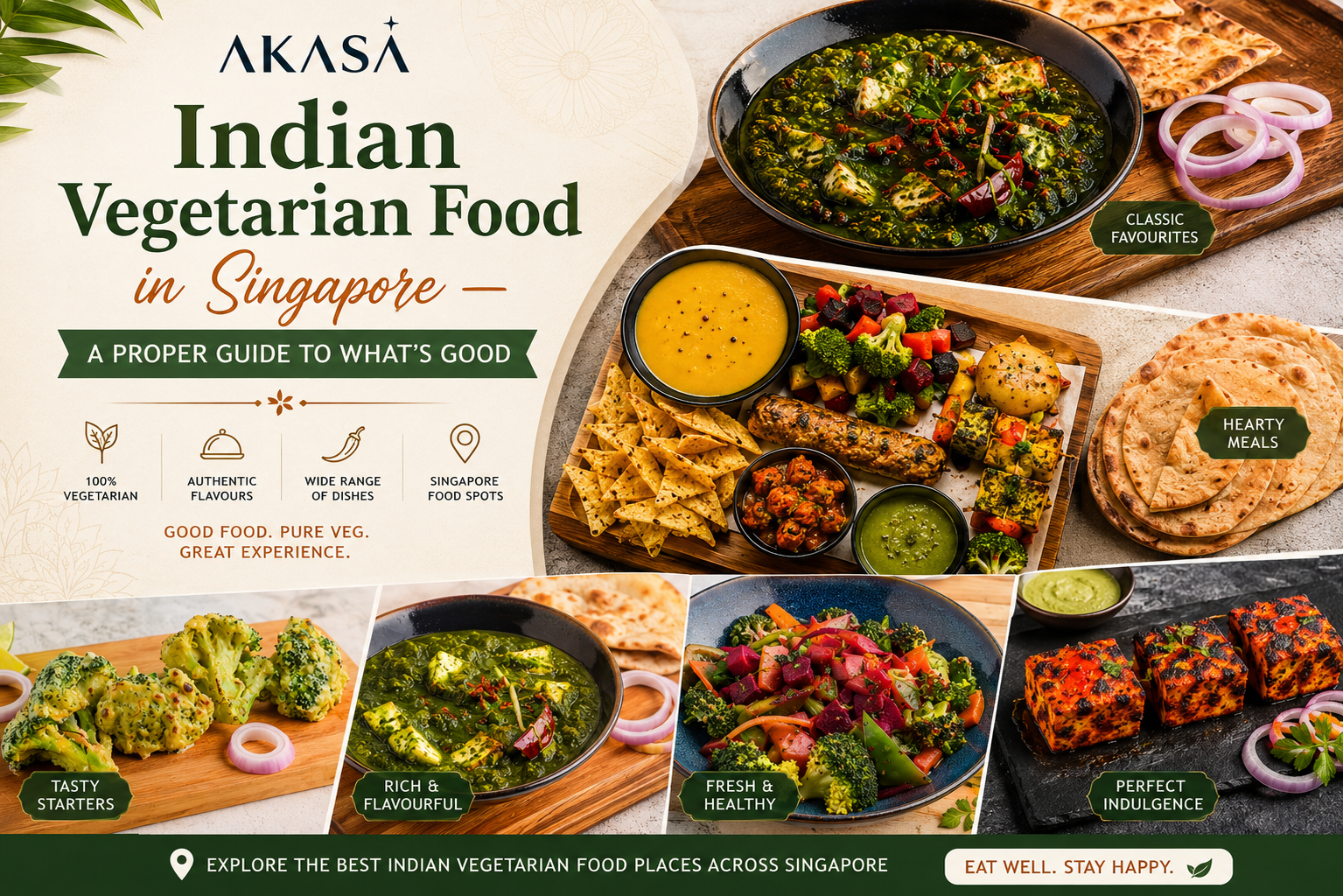Indian vegetarian food in Singapore — a proper guide to what’s good