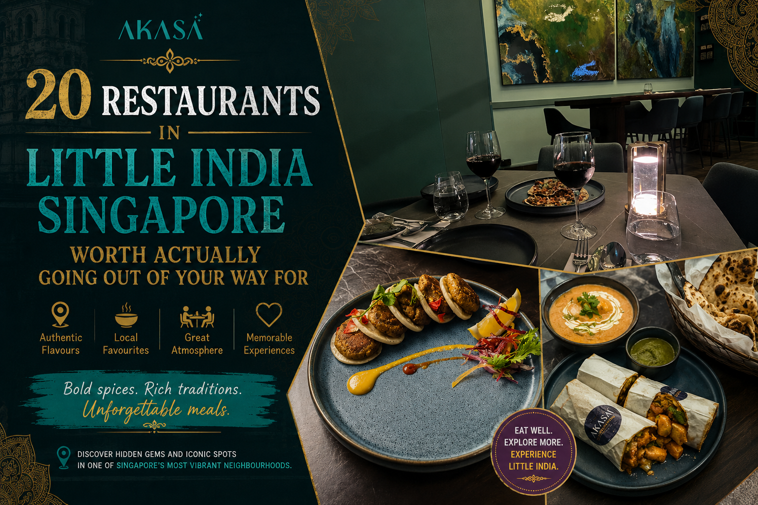 20 Restaurants in Little India Singapore