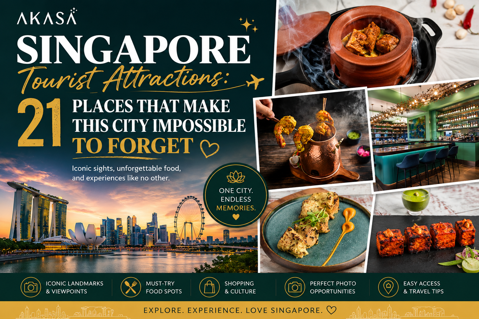 Singapore Tourist Attractions: 21 Places That Make This City Impossible to Forget