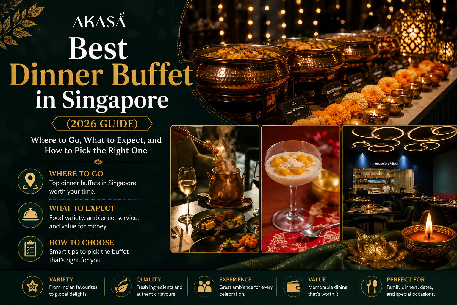 Best Dinner Buffet in Singapore (2026 Guide): Where to Go, What to Expect, and How to Pick the Right One