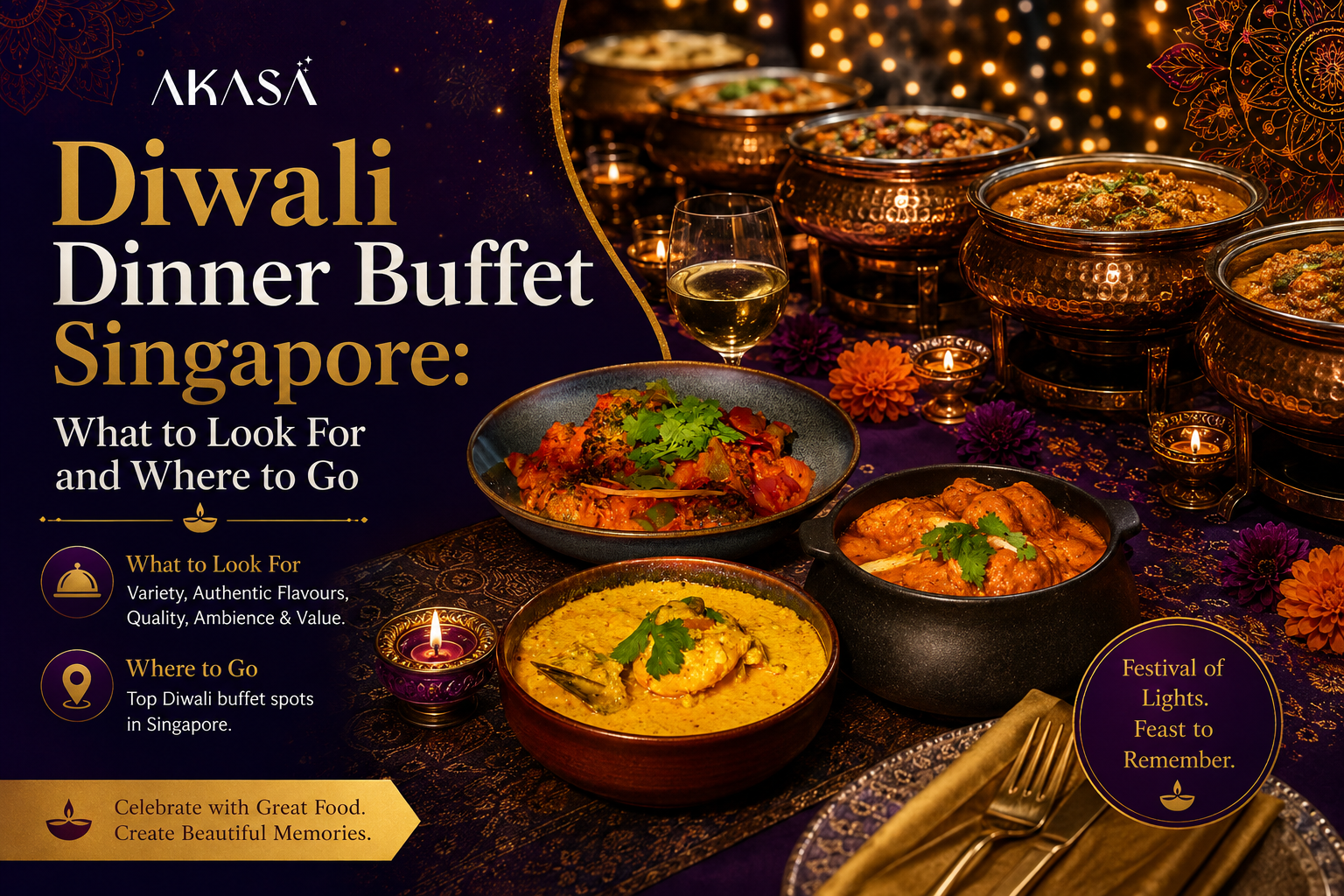 Diwali Dinner Buffet Singapore