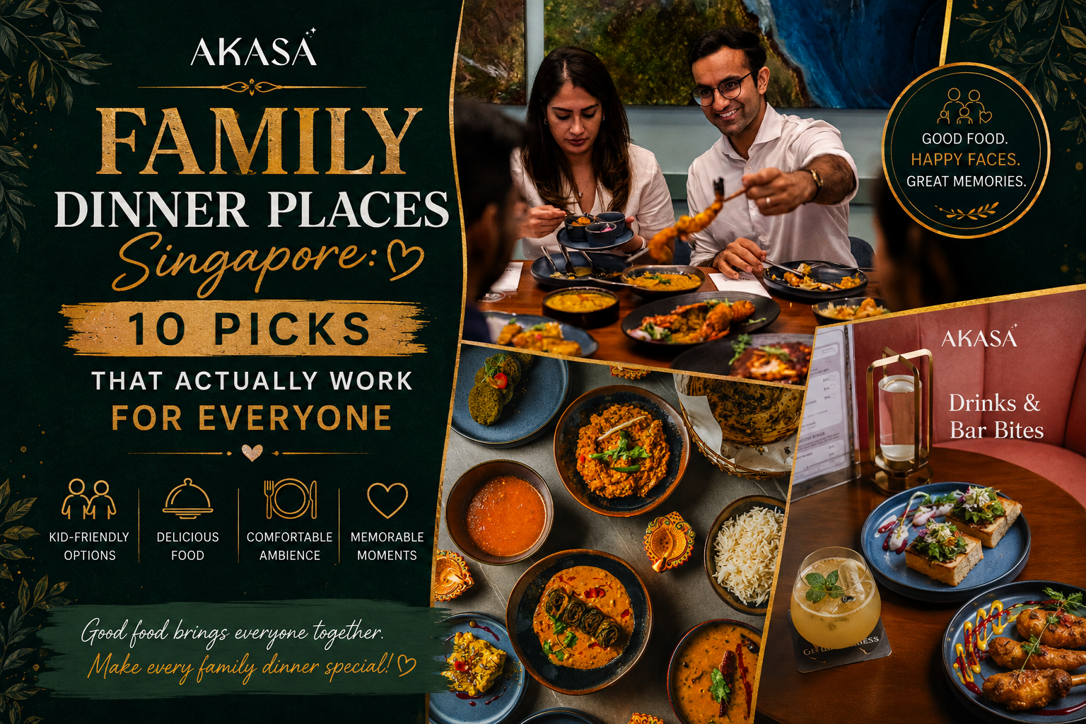 Family Dinner Places Singapore