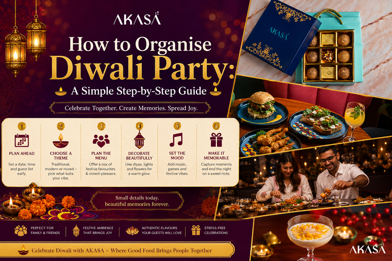 How to Organise Diwali Party: A Simple Step-by-Step Guide